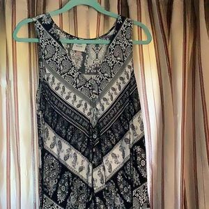 Loose fitting tank top